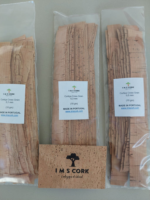 Lámina Veta Transversal 0.3mm Bolsa de 8g - IMS Cork