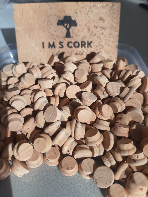 Corcho Tipo Hongo Para Llave de Desagüe 5×13×10mm (20 piezas) - IMS Cork