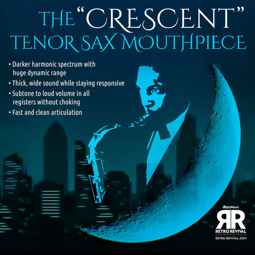 Retro Revival "Crescent" Super Tone Master Otto Link 7* para Saxofón Tenor