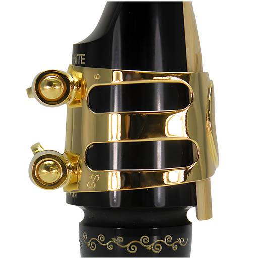 Ishimori Standard Saxofón Soprano Abrazadera Wood Stone