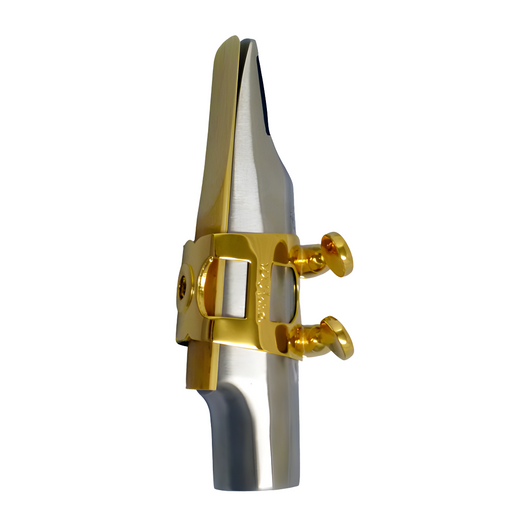 Ishimori Standard Boquilla de Metal Saxofón Alto Abrazadera Wood Stone