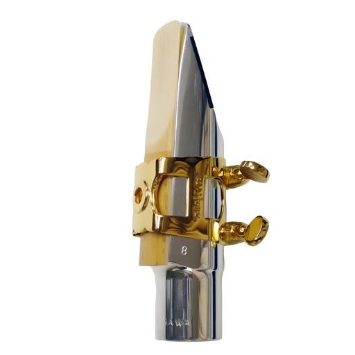 Ishimori Standard Boquilla de Metal Saxofón Alto Abrazadera Wood Stone
