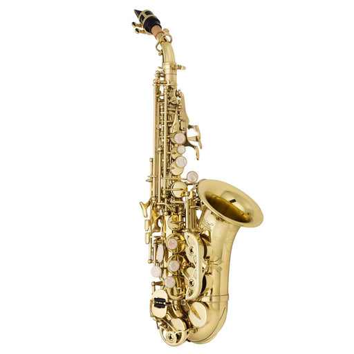 Jean Paul Saxofón Soprano Curvo 660 Dorado Intermedio