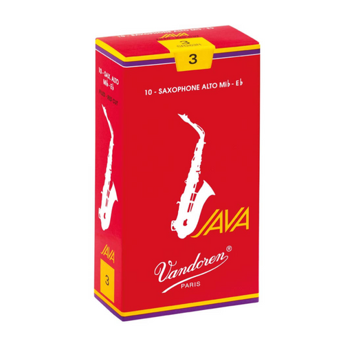 Alto Java Filed Red Cut Cañas Vandoren