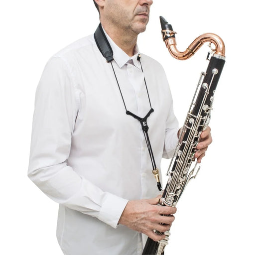 Talí para Clarinete Bajo de piel Zen C50YMSH BG France