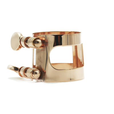 Bonade Invertida Oro Rosa HEROUARD & BENARD Abarazadera para Clarinete Sib
