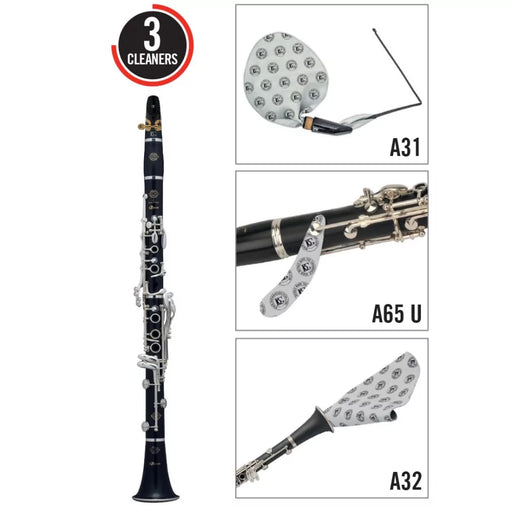 Kit de Limpieza BG France CPCL Combo Pack Clarinete Sib