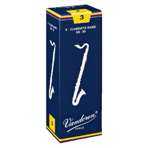 Vandoren Tradicional Clarinete Bajo Cañas