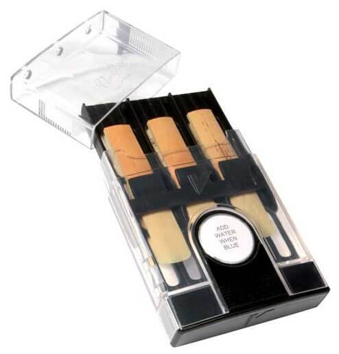 Vandoren Estuche para cañas clarinete y saxofón con control de humedad