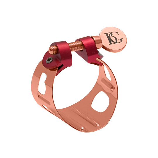 BG France Duo LSD9 Abrazadera para Saxofón Soprano - Oro Rosa