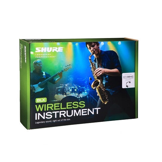Shure BLX Wireles Instrument sin banner