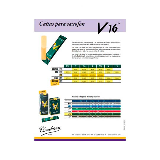 tabla comparativa van v16 1